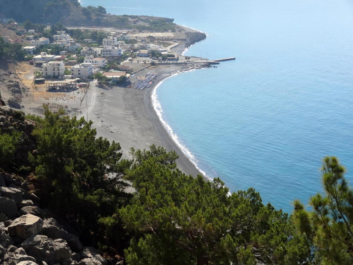 Tarra Hotel Agia Roumeli Buitenkant foto
